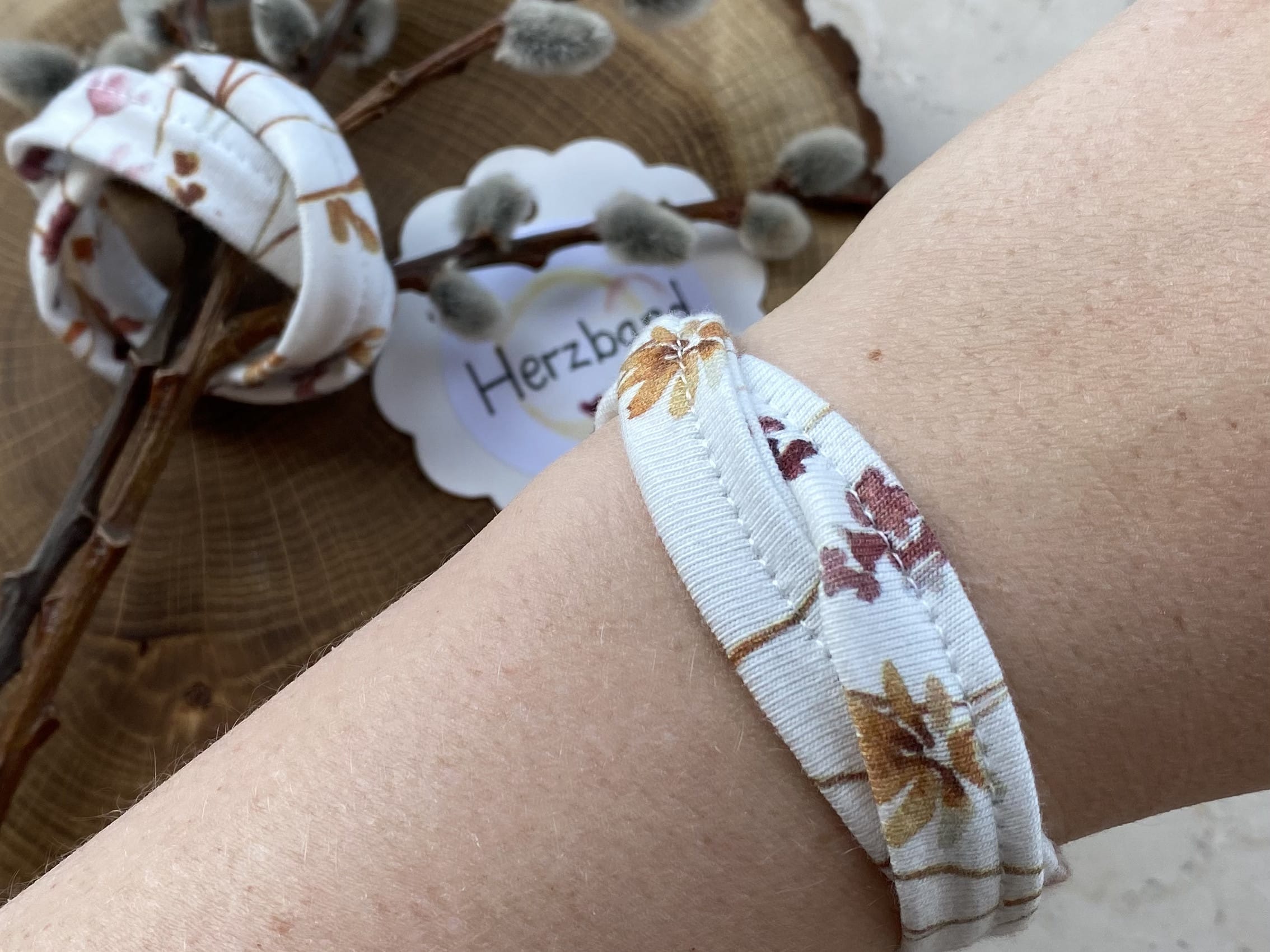 Familienarmband 2er Set Autumn Flowers