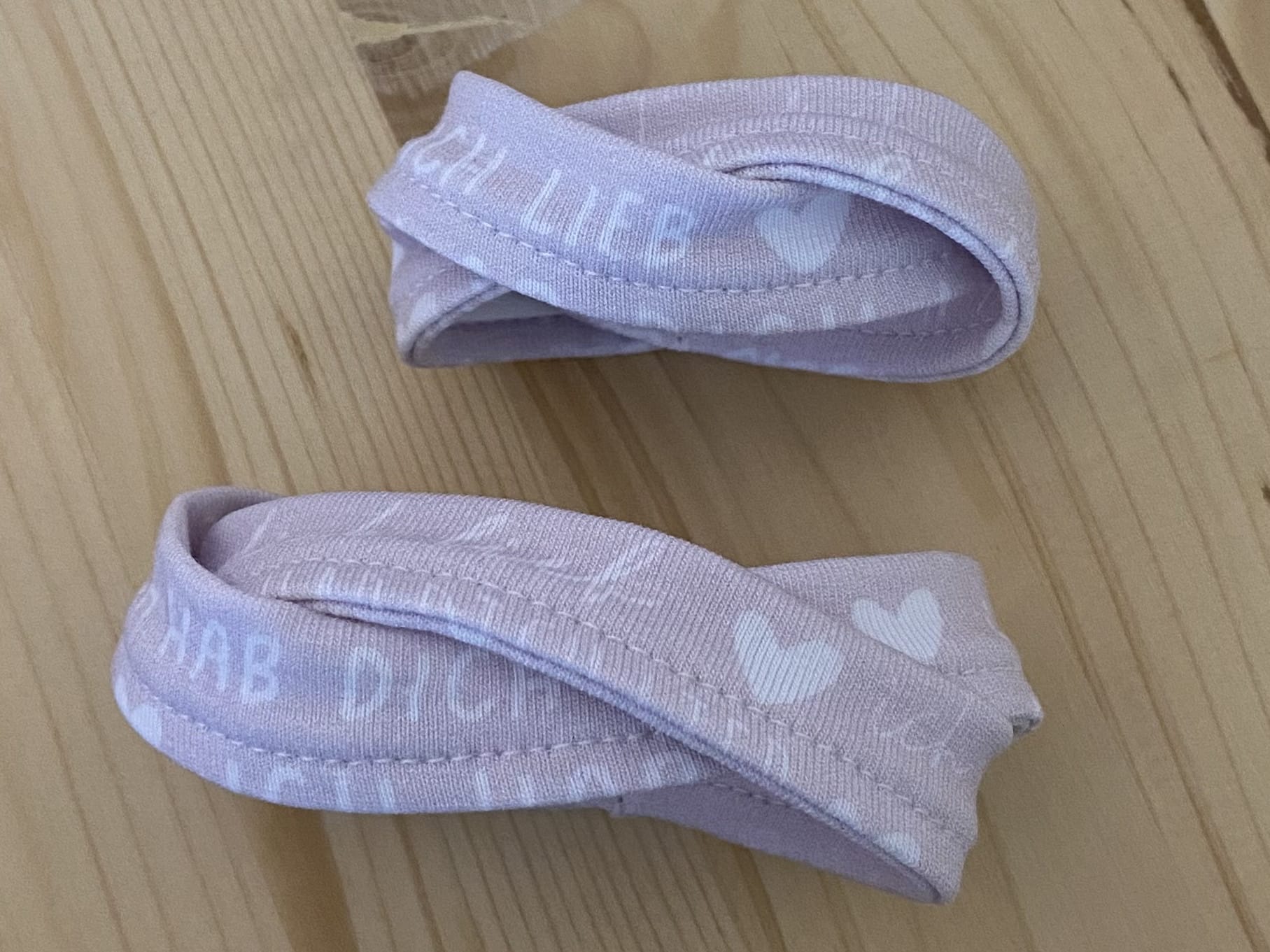 Familienarmband 2er Set Habdichlieb rosa – Bild 3